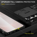 Armor Shockproof Magnetic Case with Sliding Camera Window for Samsung Galaxy S26 Series