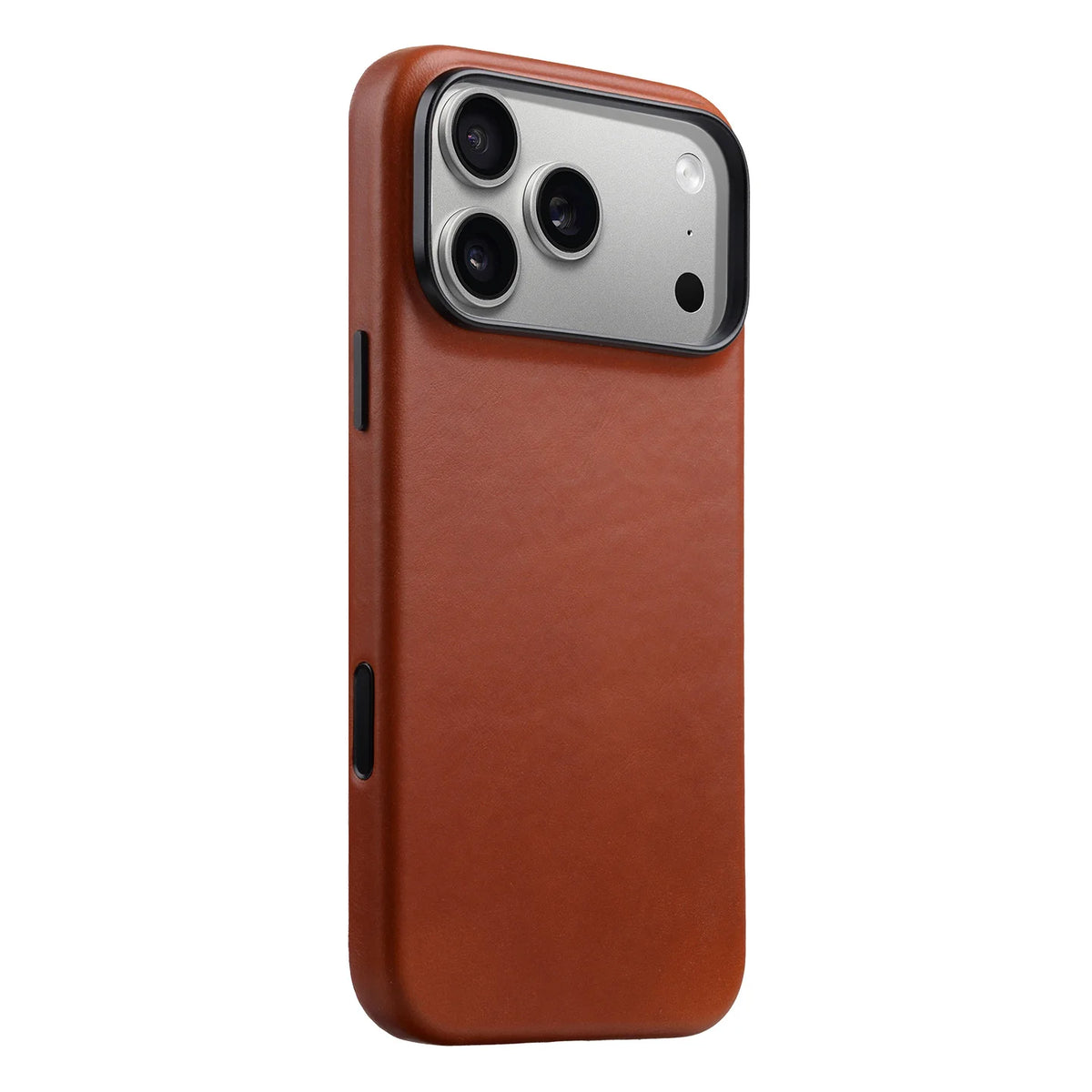 Oiled Wax Leather MagSafe Case with Raised Camera Protection Ring for iPhone 18 Series