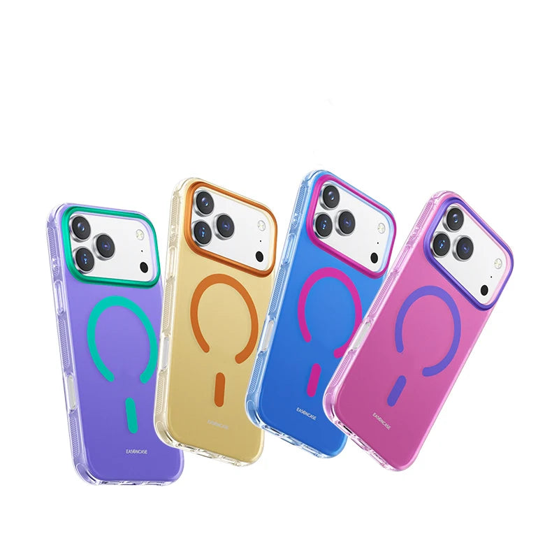 Slim Translucent Frosted MagSafe Case for iPhone 17 Series