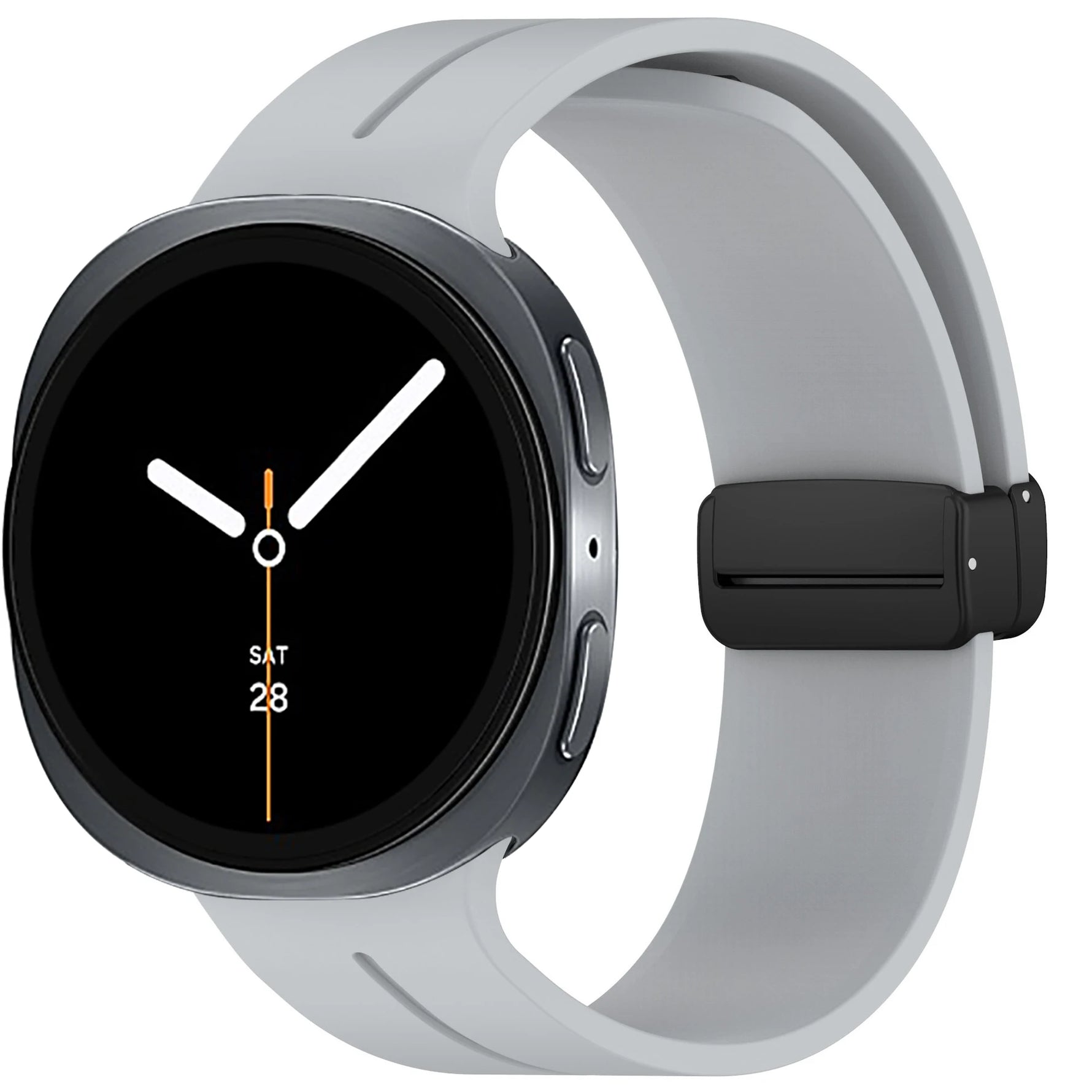 Breathable Silicone Magnetic Wristband for Samsung Galaxy Watch 8 & Galaxy Watch 8 Classic