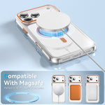 Luxury Clear MagSafe Case for iPhone 17 Series