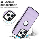 iPhone 15 Series Leather Shockproof Protective Case