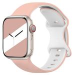Two-Tone Silicone Strap for Apple Watch
