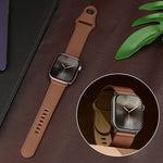 Premium Leather Sport Band for Apple Watch