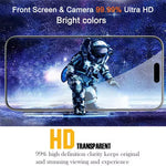 4-Pack 8K HD Tempered Glass Screen Protector for iPhone 17 Series