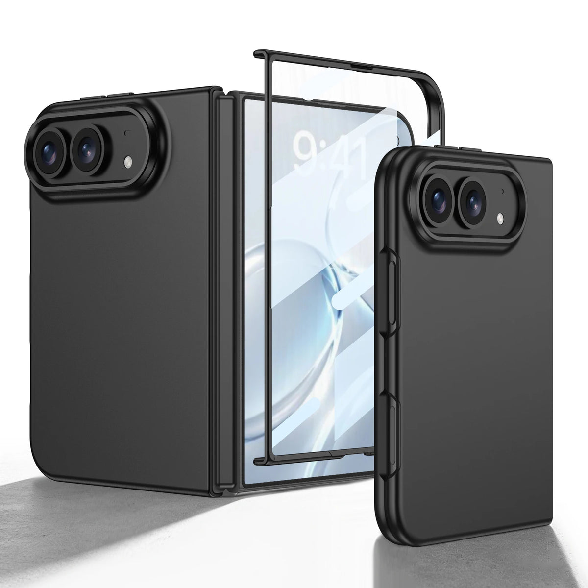 Slim Full Cover Case with Built-In Screen Protector for iPhone Duo