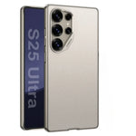 Shockproof Hard Shell Leather Case for Samsung Galaxy S25 Ultra