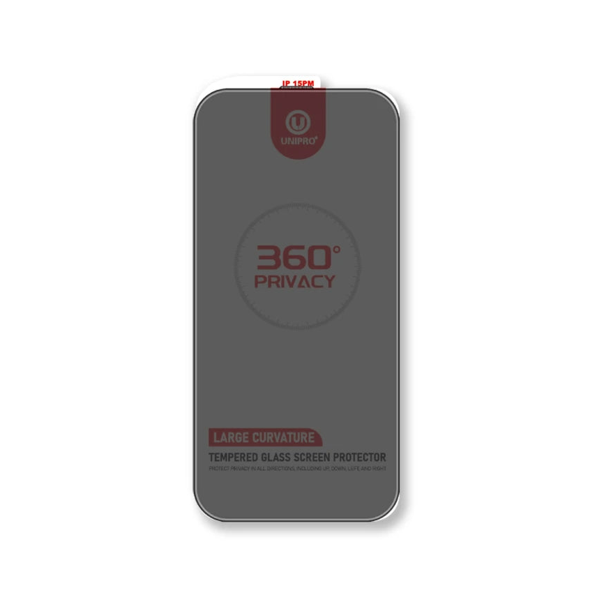 Anti-Spy Tempered Glass Screen Protector for iPhone 16 Series