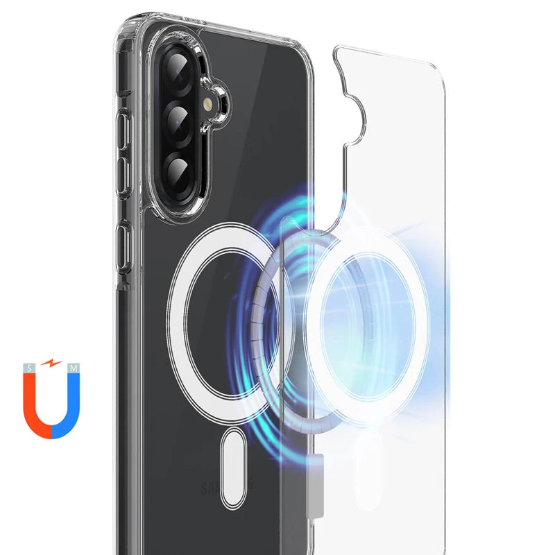 Samsung Galaxy A56 Magnetic Transparent Case