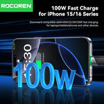 Rocoren 100W USB-C Fast Charge Cable