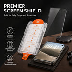 9H Tempered Glass Screen Protector With Auto-Alignment Tray for iPhone Duo