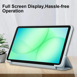 Soft TPU Kickstand Tablet Case with Magnetic Flip Closure for Samsung Galaxy Tab A7 Lite