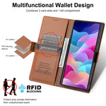 Luxury Leather RFID Wallet Case for Samsung Galaxy S26 Series