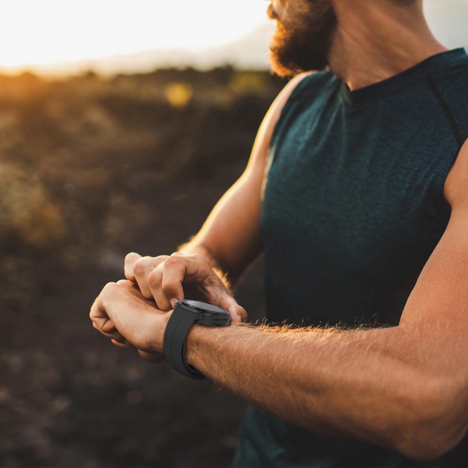 Silicone Magnetic Strap for Samsung Galaxy Watch Ultra and Samsung Galaxy Watch Ultra (2025)