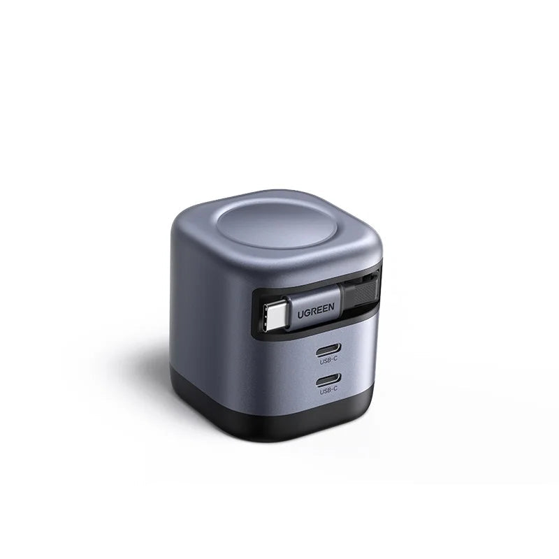 UGREEN 45W GaN Fast Charger with Retractable Cable