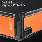 Slim Magnetic Lychee Grain Case for Samsung Galaxy Z TriFold
