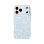 Leopard Print Liquid Silicone Case for iPhone 17 Series