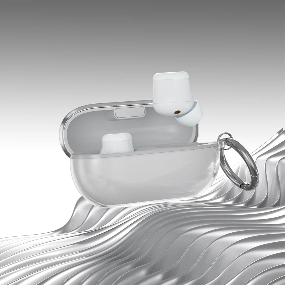 Shockproof Silicone Case with Keyring for Beats Solo Buds