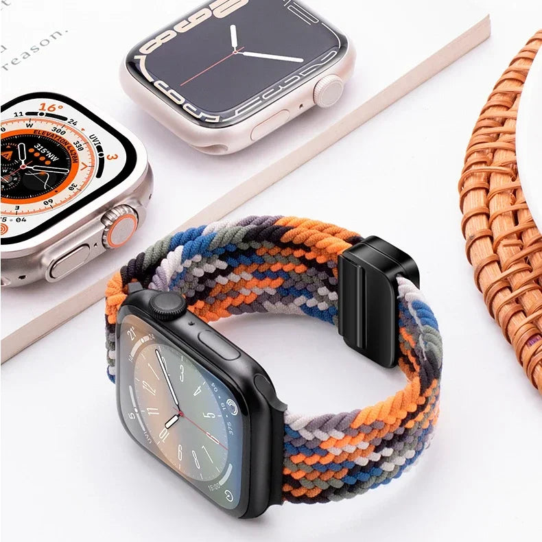 Nylon Braided Strap for Apple Watch