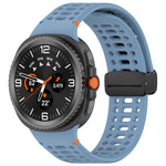 Soft Silicone Replacement Band with Magnetic Clasp for Samsung Galaxy Watch 8 & Galaxy Watch 8 Classic