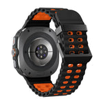 Two-Color Marine Silicone Band for Samsung Galaxy Watch Ultra and Samsung Galaxy Watch Ultra (2025)