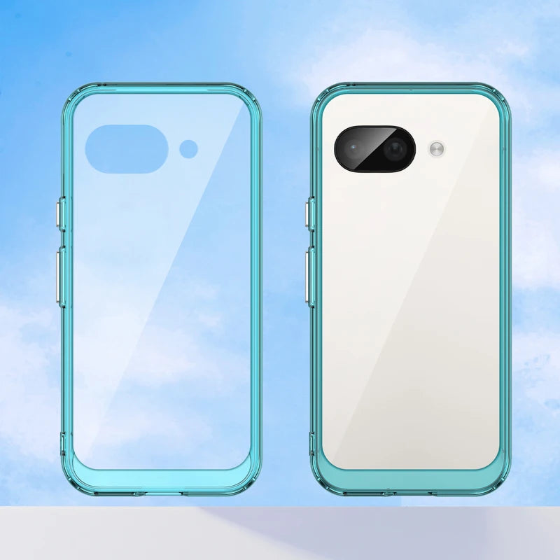 Transparent Hard PC + TPU Bumper Case for Google Pixel 9a