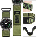 Quick Fit Camouflage Nylon Loop Strap for Samsung Galaxy Watch Ultra - Stylish & Secure