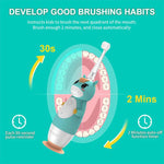 Yunchi K3 Kids Sonic Electric Toothbrush with 4 Brush Heads