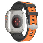Two-Tone Silicone Sport Band for Apple Watch