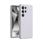 Protective Matte Liquid Silicone Case for Samsung Galaxy S25 Series