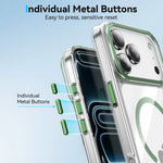 Luxury Clear MagSafe Case for iPhone 17 Series