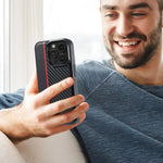 Luxury Leather Shockproof Phone Case for iPhone 15 Series