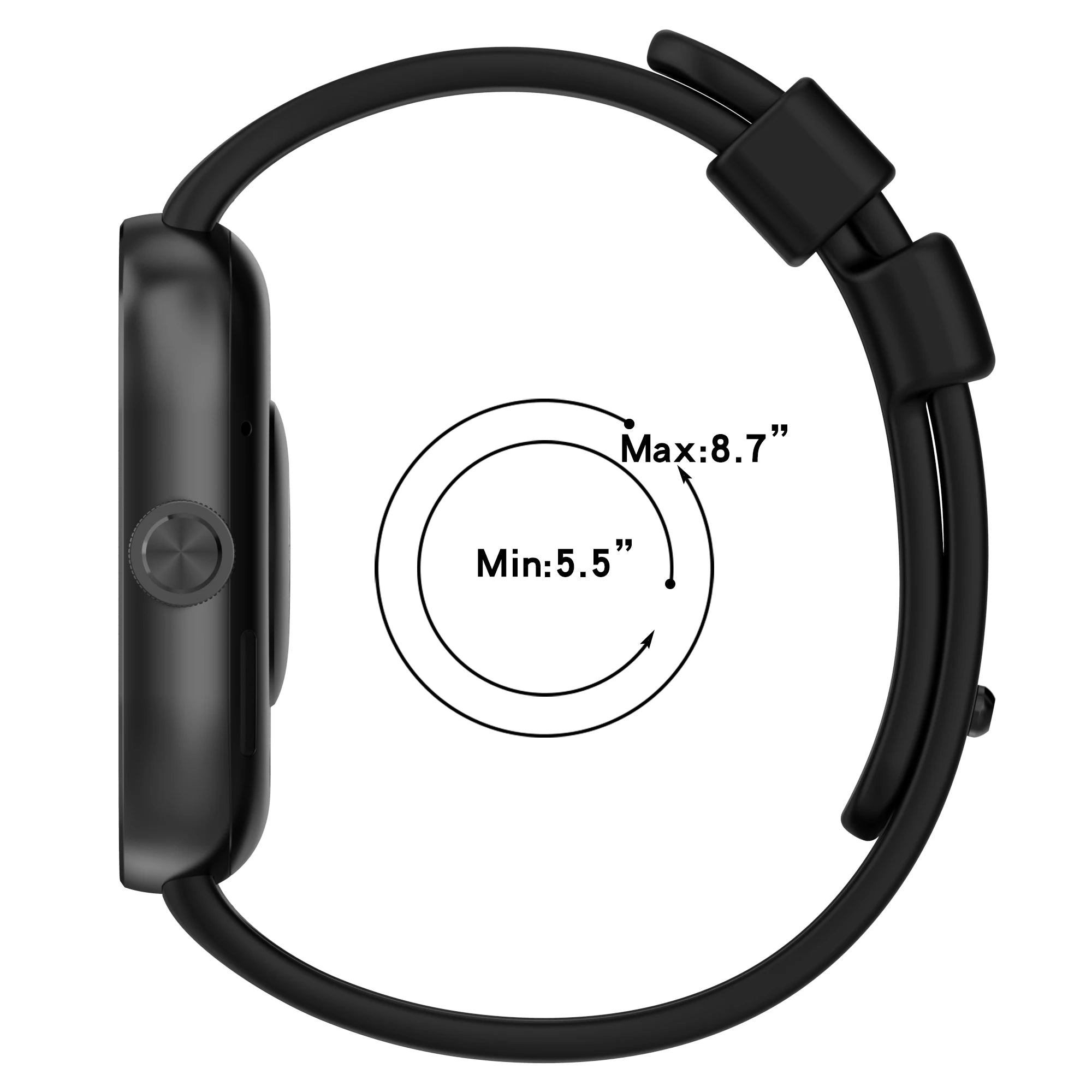 Buckle Back Silicone Strap SmartWatch Wristband for Redmi Watch 4