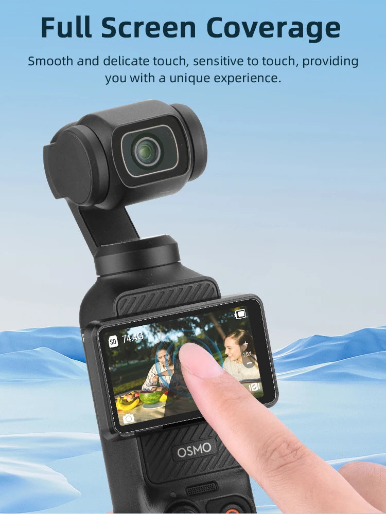 9H Hardness Tempered Glass Screen Protector for DJI Osmo Pocket 3