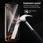 HD Clear Tempered Glass Film with Easy Install Tool for iPhone 17 Series