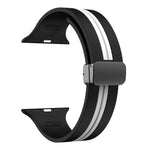 Textured Dual-Layer Band with Pin-and-Hole Adjustment for Apple Watch