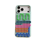 Cylindrical Labyrinth Silicone Phone Case for iPhone 17 Series