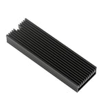 Aluminum M.2 2280 SSD Heatsink with Thermal Pad