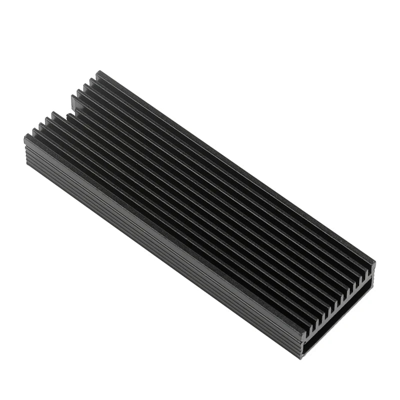 Aluminum M.2 2280 SSD Heatsink with Thermal Pad
