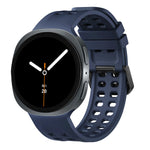 Perforated Silicone Sport Band with Quick-Release Tab for Samsung Galaxy Watch 9