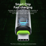 Hagibis 240W USB-C Fast Charging Cable with LED Display