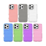 Capsule Air Cushion Transparent Shockproof Case for iPhone 16 Series