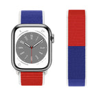 Breathable Flag Color Nylon Loop Wristband for Apple Watch
