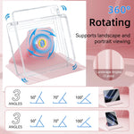 Samsung Galaxy Tab S9 Plus 360° Rotating Shockproof Stand Case with Pen Slot