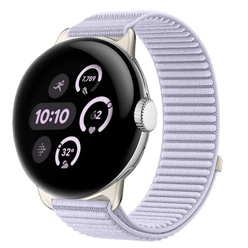 Breathable Woven Nylon Strap for Google Pixel Watch 4