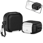 Samsung Galaxy Buds 4 / 4 Pro Business Leather Case With Phone Stand