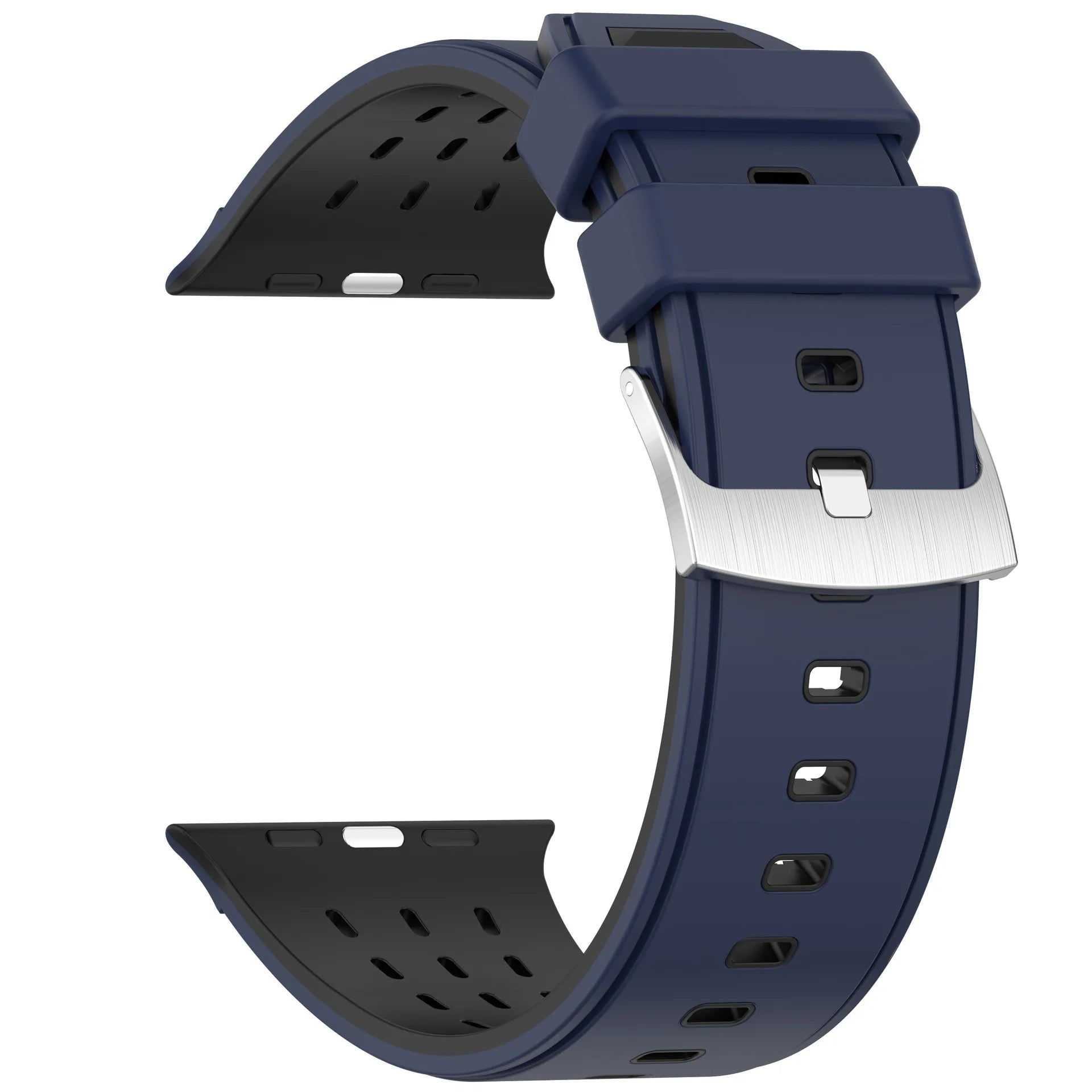 Comfort-Fit Silicone Sports Strap for Apple Watch