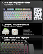 AULA F75 Wireless Gaming Mechanical Keyboard