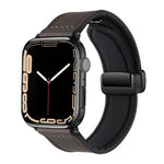 Genuine Leather Magnetic Bracelet Band for Apple Watch