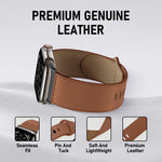 Premium Genuine Leather Band for Apple Watch